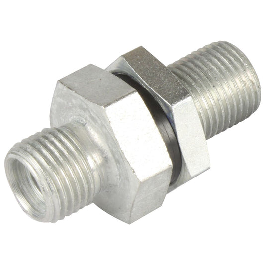 ATCO #10 MIOR - Bulkhead #10 Straight Fitting Steel STX3002