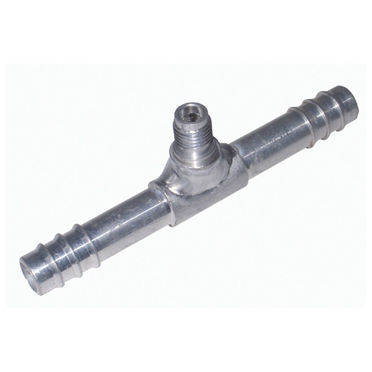 Atco Aluminium Fitting # 8 Splicer Barb - Barb #8 Straight With R12 Port AFX1966