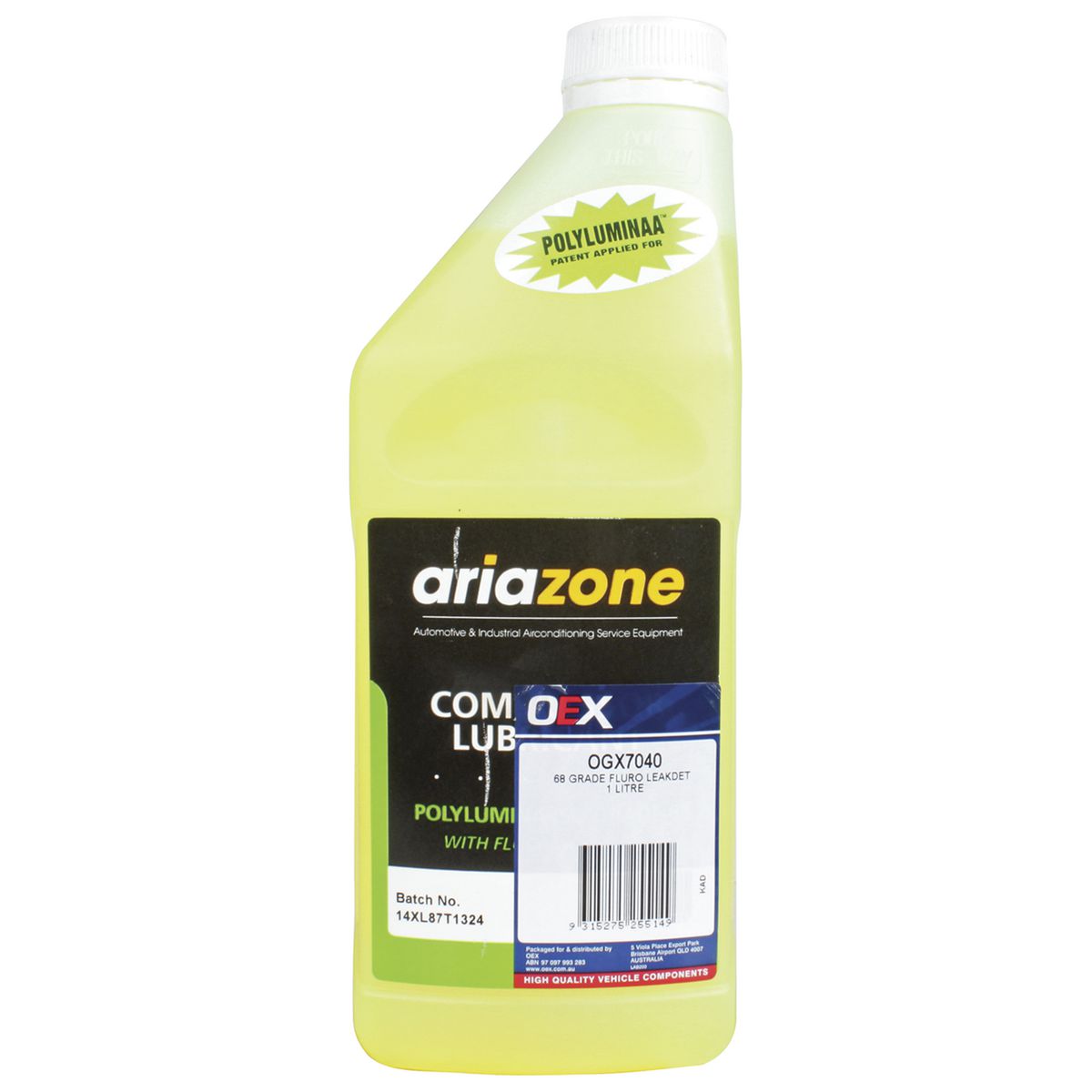 OEX Roc Oil ISO68, Containing UV Dye 1L OGX7040