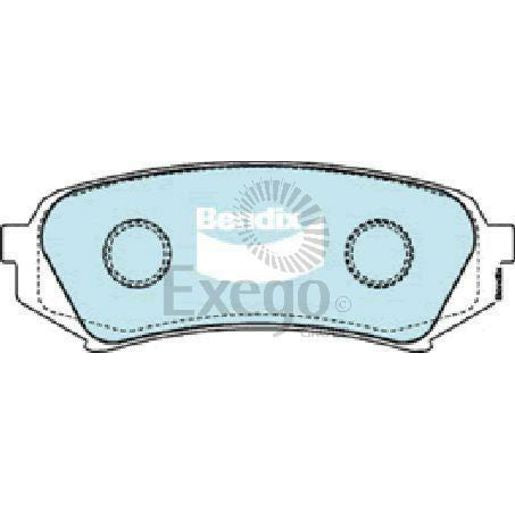 Bendix Heavy Duty Brake Pad Set Rear DB1383 HD