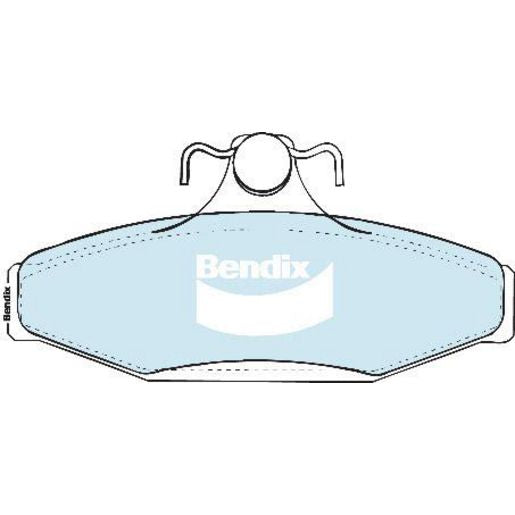 Bendix SRT Brake Pad Set Rear DB1354 SRT