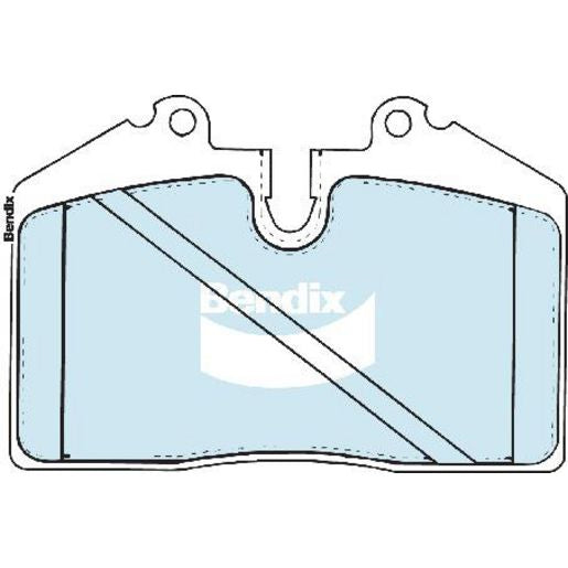 Bendix SRT Brake Pad Set Rear DB1356 SRT