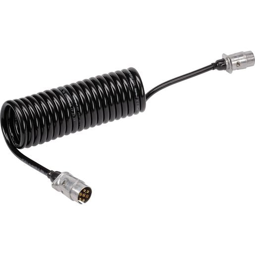 Narva Trailer Cable Eurocoil 7 Core Short Tail 3.6m 82502