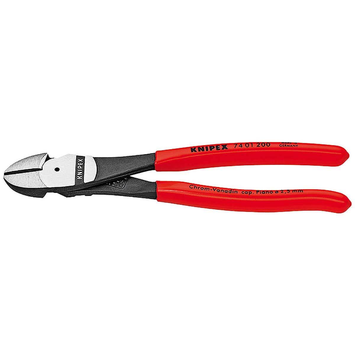 KNIPEX High Leverage Diagonal Cutting Pliers 200mm 7401200