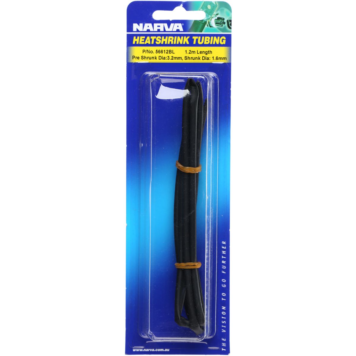 Narva Heat Shrink 1.2M Black 56612BL