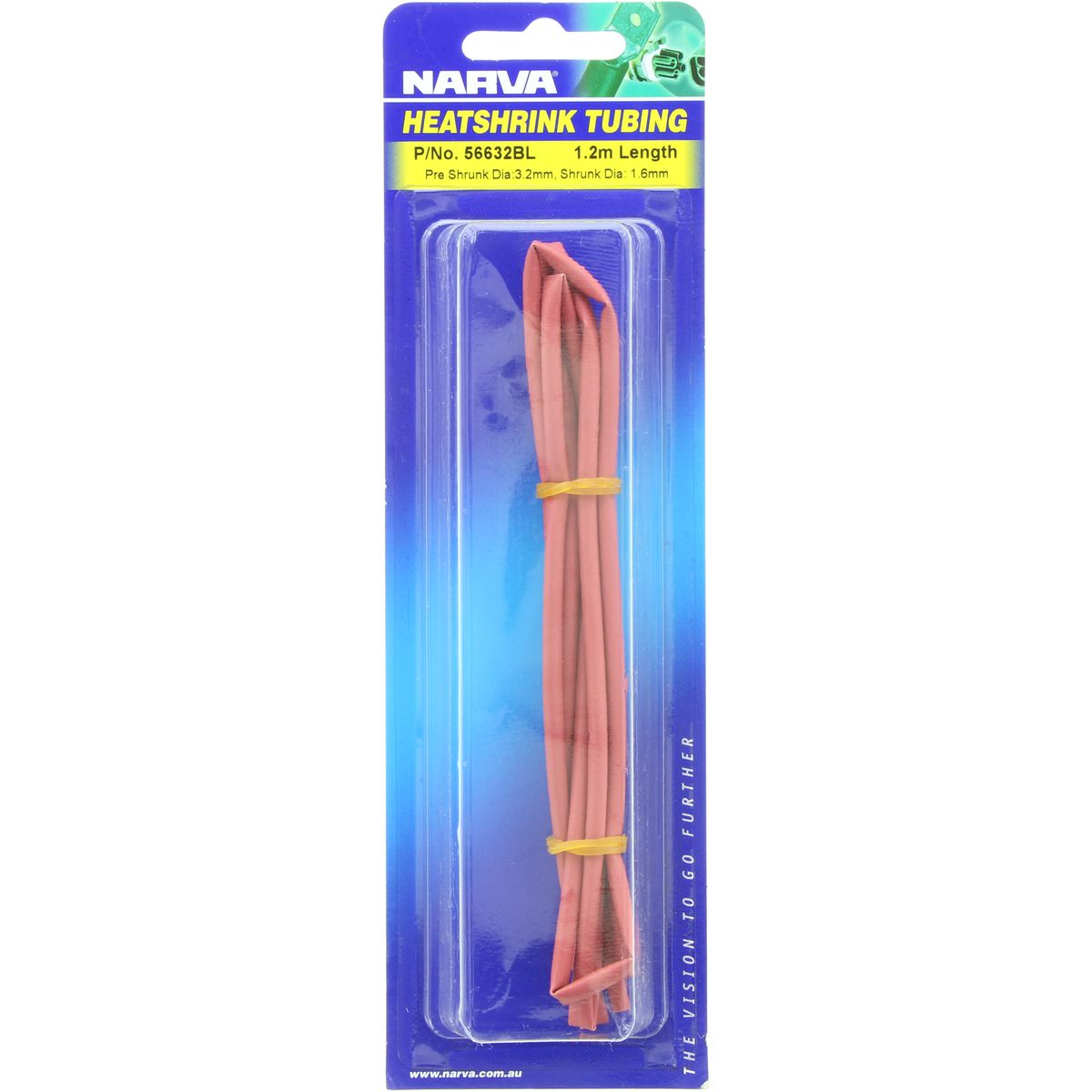 Narva Heat Shrink 1.2M Red 56632BL