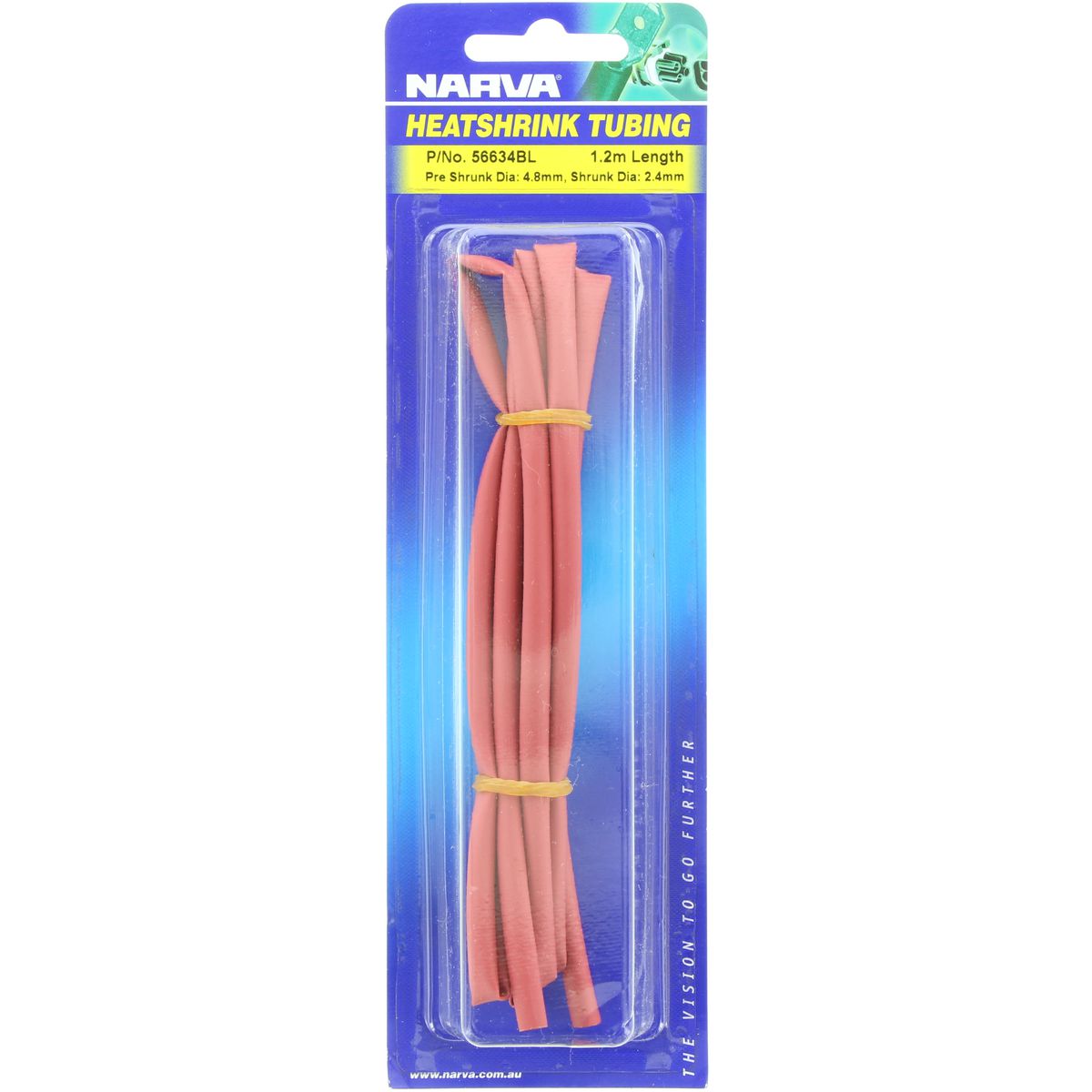 Narva Heat Shrink 1.2m Red 56634BL