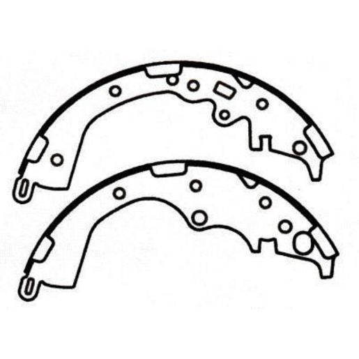 Brake Bonders Brake Shoe 254mm N1847