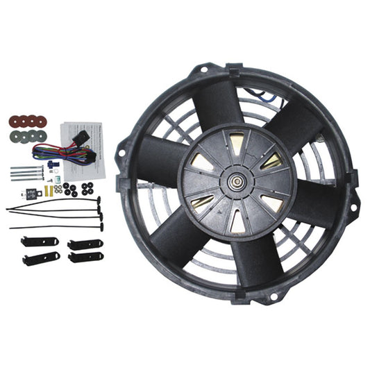 OEX 8" Electric Fan 12V (Push Type) Reversible EFX0812K