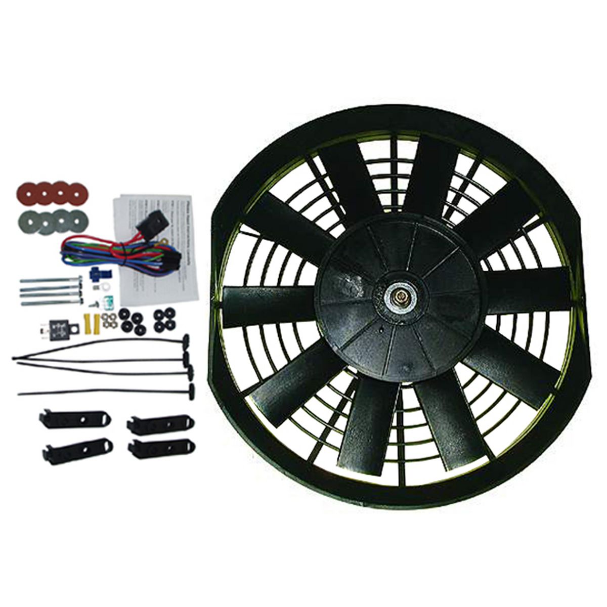 OEX 9" Electric Fan 24V (Push Type) Reversible EFX0924K