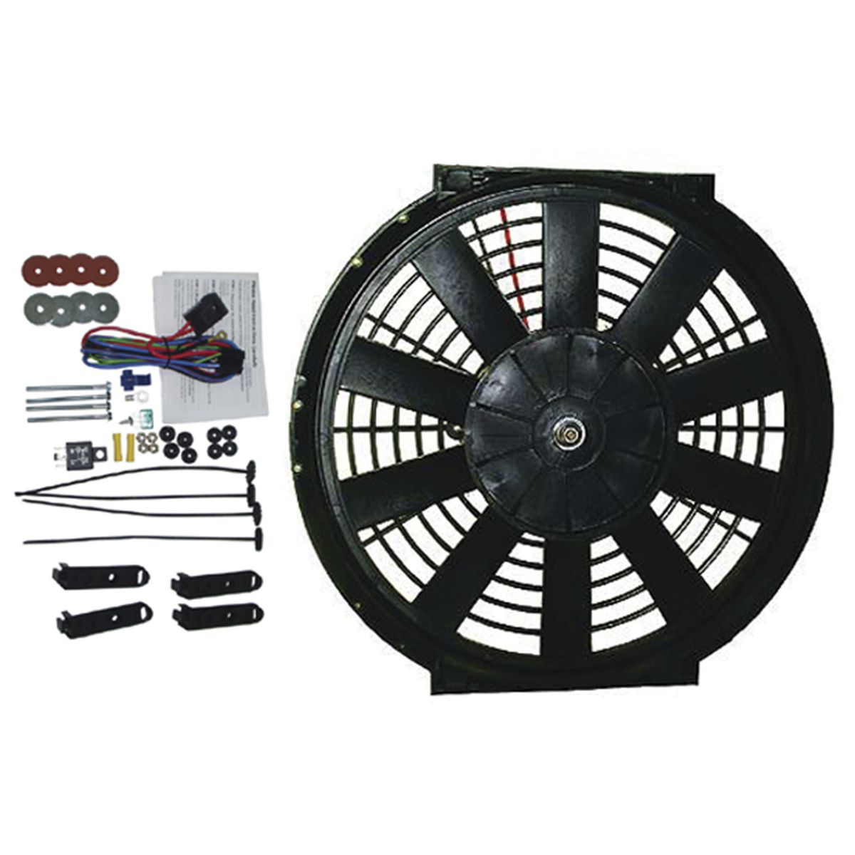 OEX 10" Electric Fan 24V (Push Type) Reversible EFX1024K