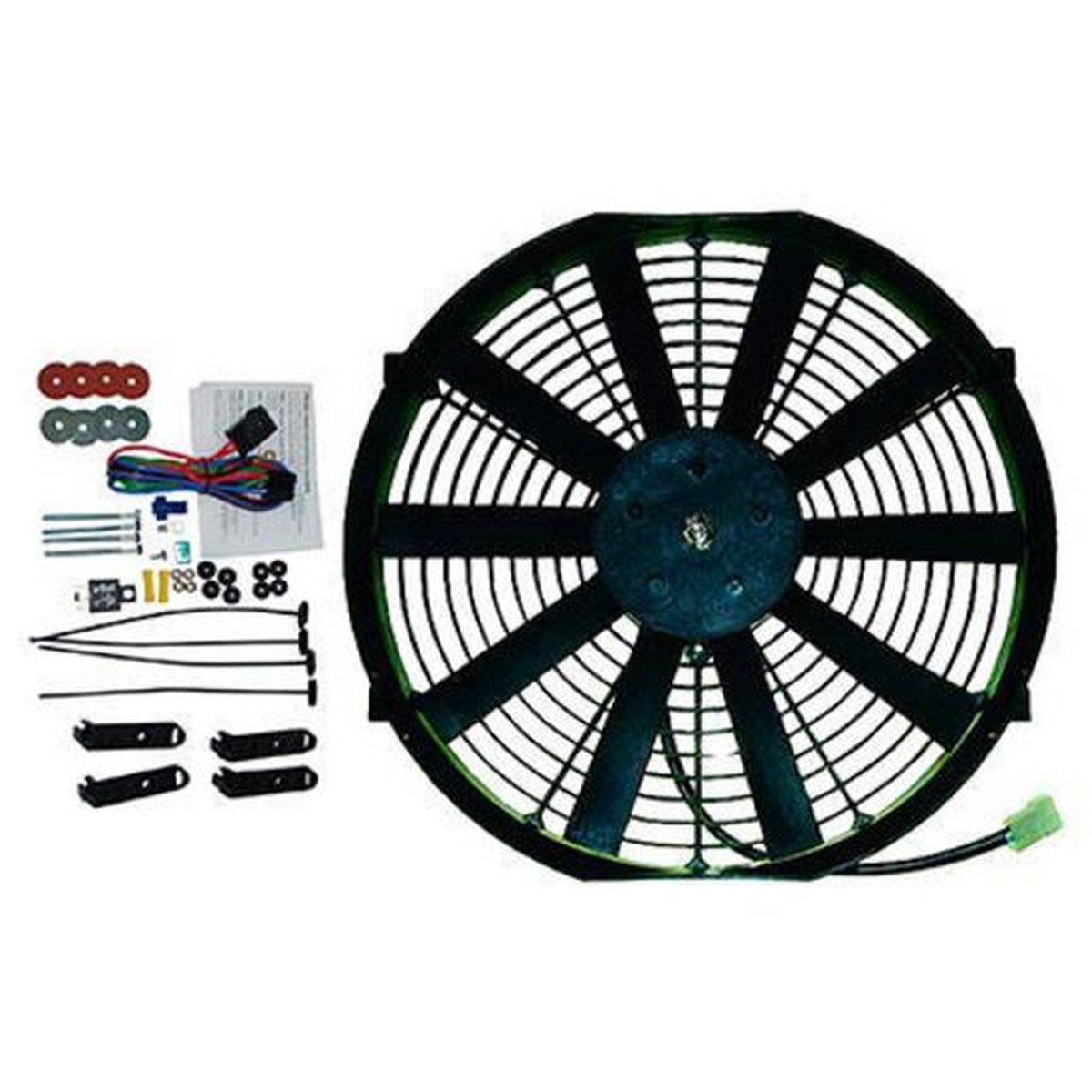 OEX 14" Electric Fan 24V (Push Type) Reversible EFX1424K