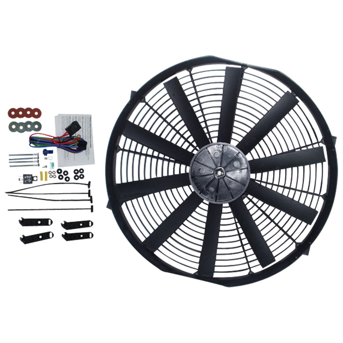 OEX 16" Electric Fan 24V (Push Type) Reversible EFX1624K