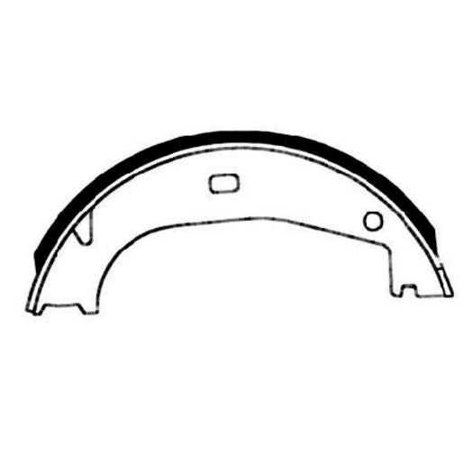 Brake Bonders Brake Shoe 160mm N1841