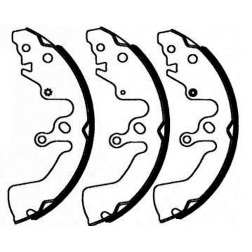 Brake Bonders Brake Shoe 254mm N1861