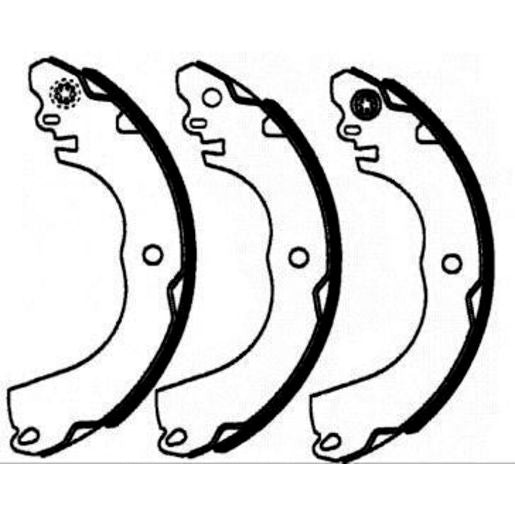 Brake Bonders Brake Shoe 203.2mm N1862