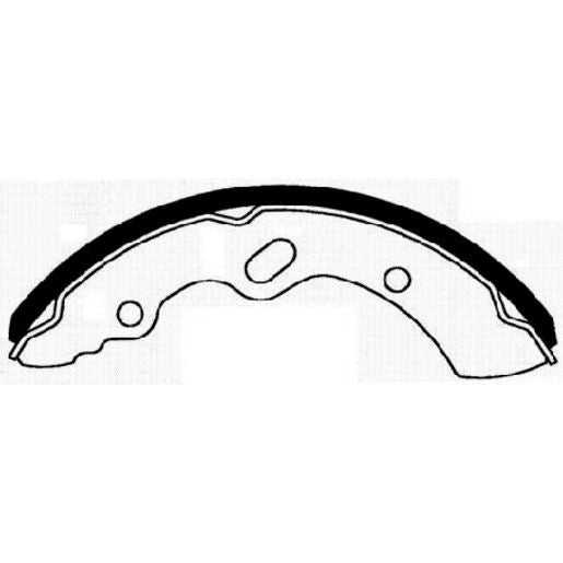 Brake Bonders Brake Shoe 320mm N1865