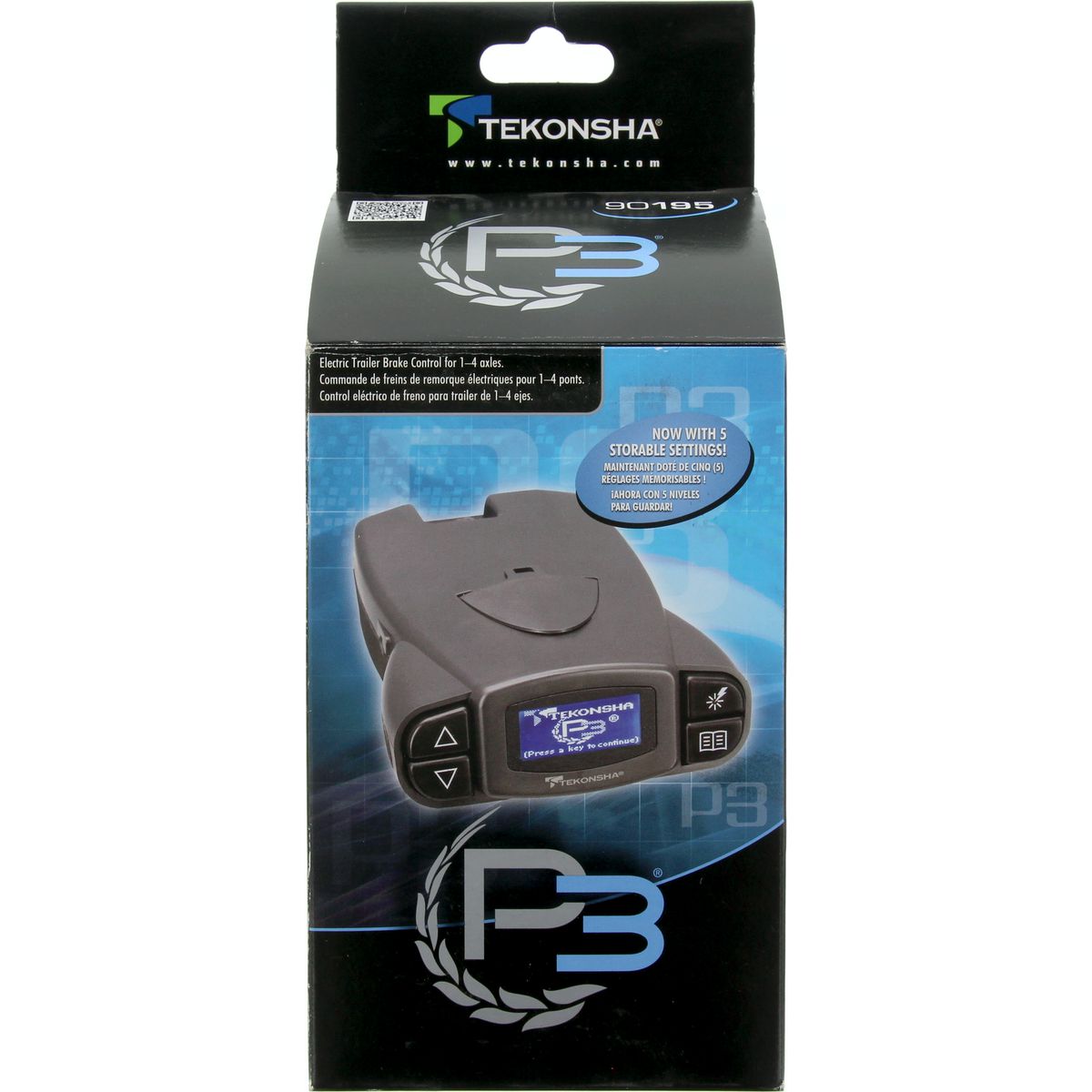Tekonsha P3 Proportional Brake Controller 12V 90195-AUS
