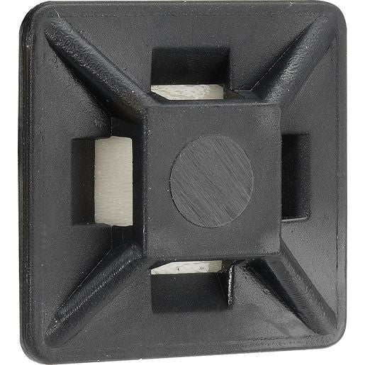 Narva Cable Tie Mounts Black 19mm (25Pk) 56440