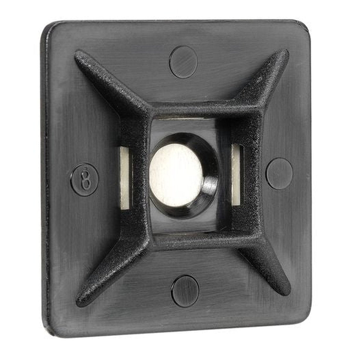 Narva Cable Tie Mounts Black 28mm (25Pk) 56446