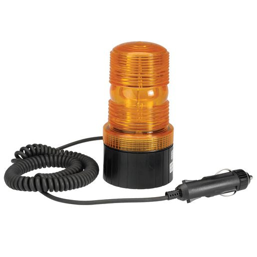 Narva Halogen Beacon / Strobe Amber 12 To 80V Magnetic Mount 85337A