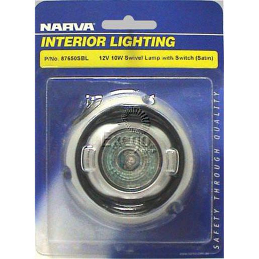 Narva Interior Light Dichroic 12V Surface Mount 87650SBL