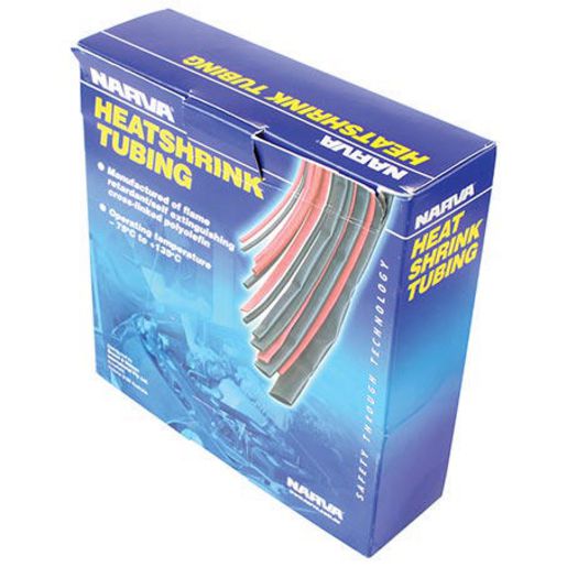 Narva Heatshrink 6.4mm x 10m Red 56636/10