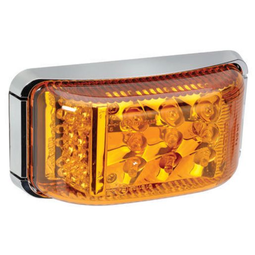 Narva Model 33 LED Side Direction Indicator Lamp Amber (CAT 5/6) 9-33V 93302C