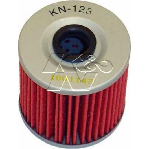 K&N Motorcycle Oil Filter Fits Kawasaki KLX, KLR, KL - KN-123