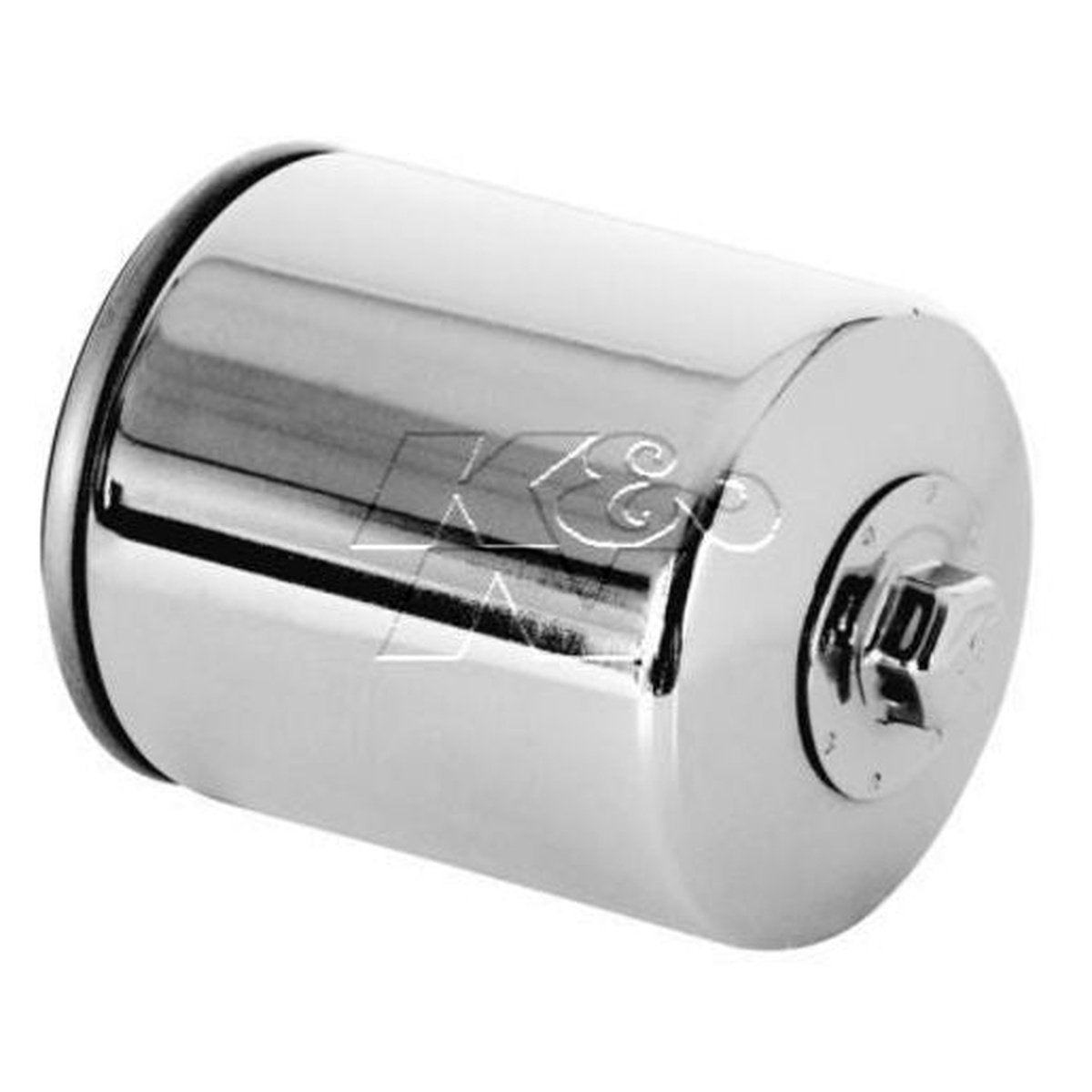 K&N Motorcycle Oil Filter Fits Harley (Short) Chrome - KN-170C