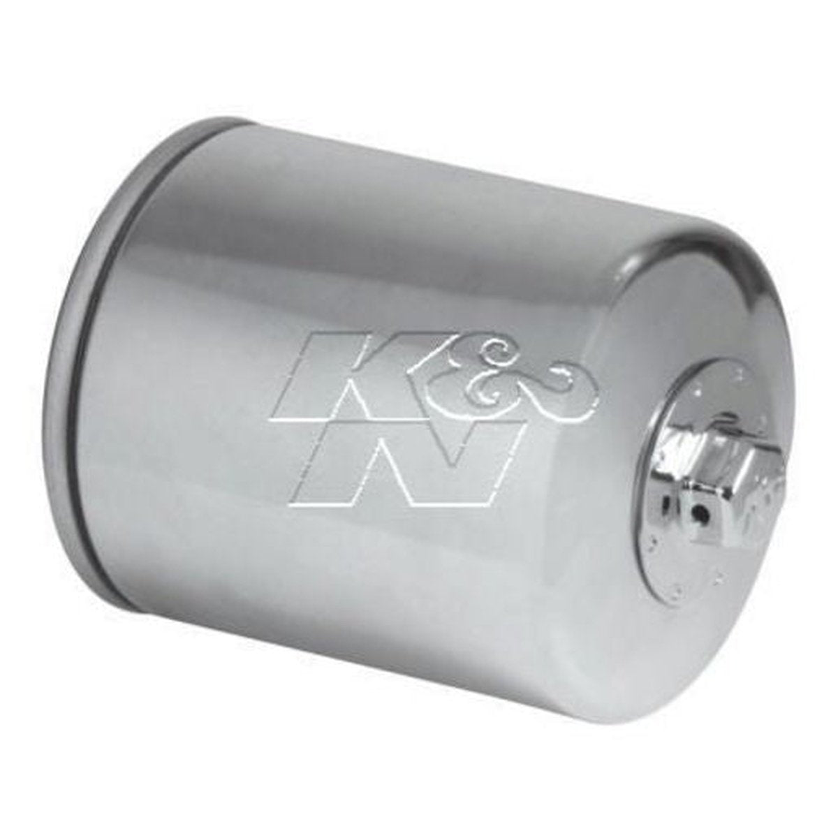 K&N Motorcycle Oil Filter Fits Harley Evo (Short) Chrome - KN-171C