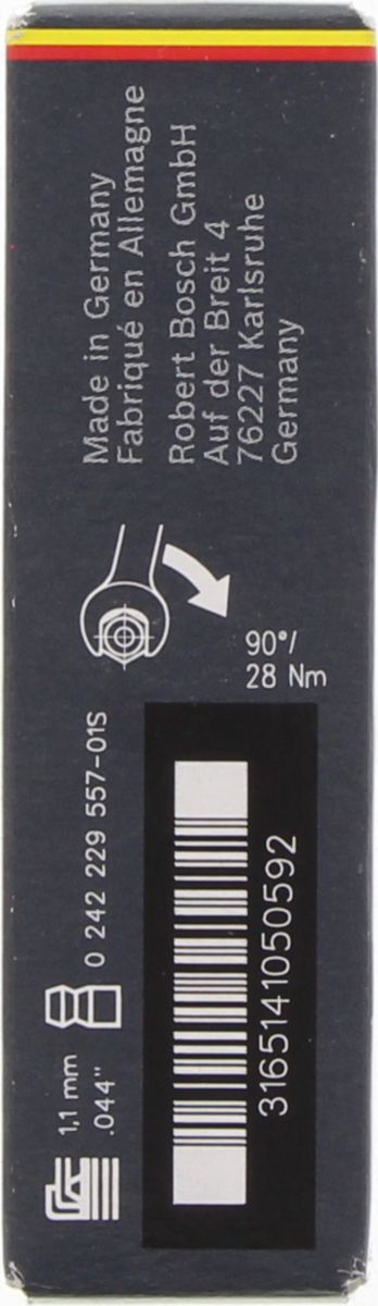 Bosch Platinum Spark Plug WR8DPX