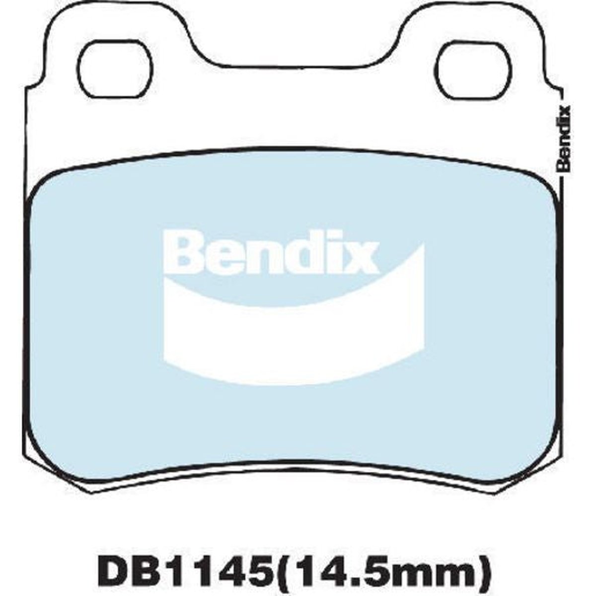 Bendix Heavy Duty Brake Pad Set Rear DB1145 HD