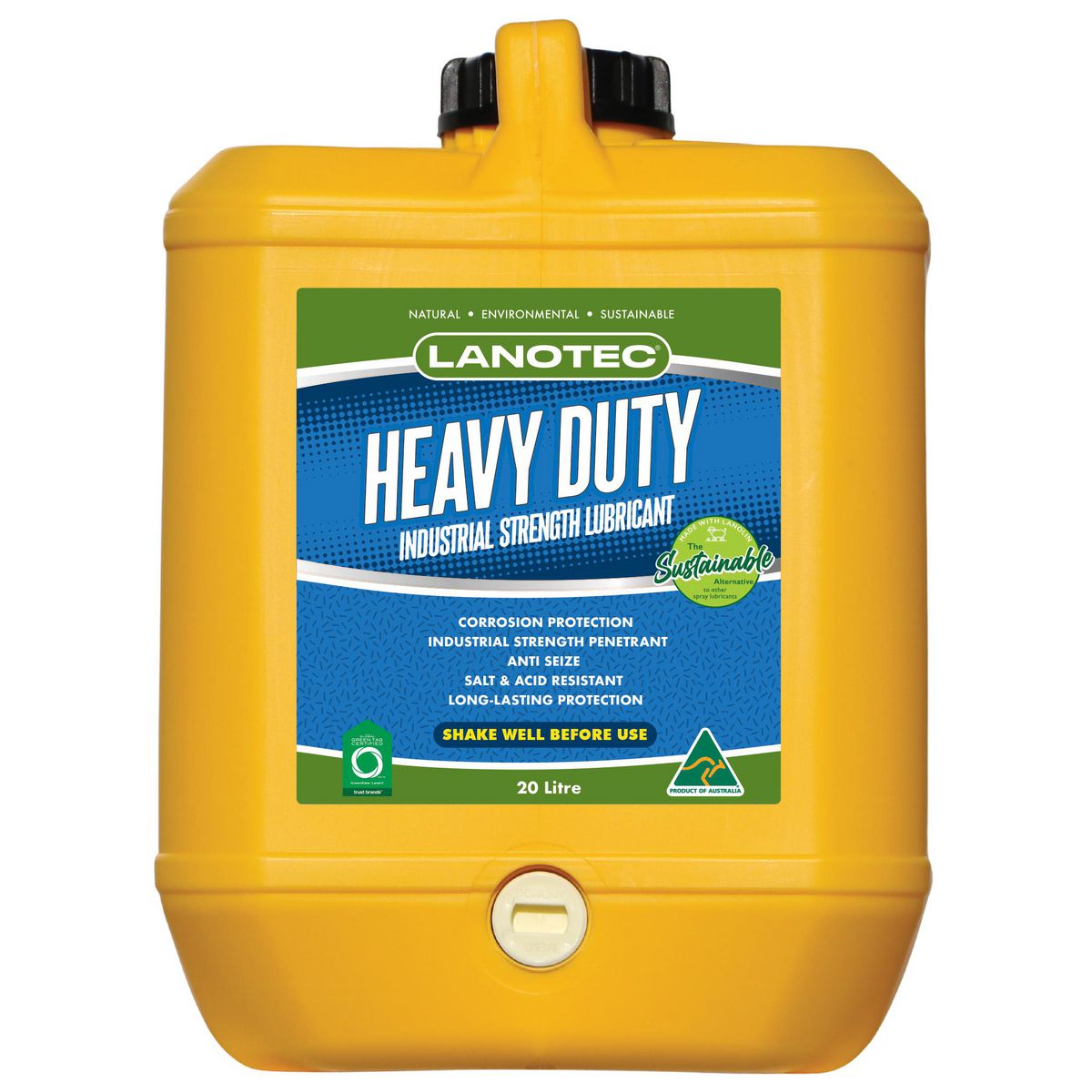 Lanotec Heavy Duty Liquid Lanolin 20ltr HD-0020