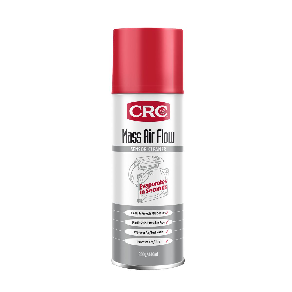 CRC Mass Air Flow Sensor Cleaner Aerosol Spray 300g
