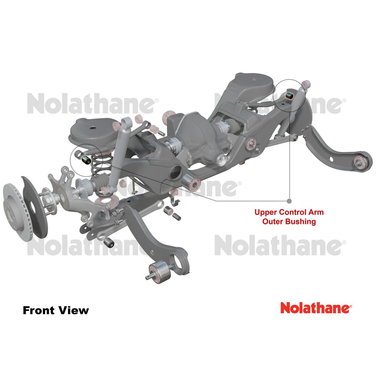 Nolathane Control Arm Bush Kit 46272