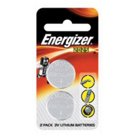 Energizer Coin Battery 2025 3V 2Pk ECR2025BP2