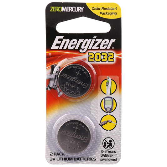 Energizer Lithium Coin 2PK 3V CR2032 ECR2032BP2