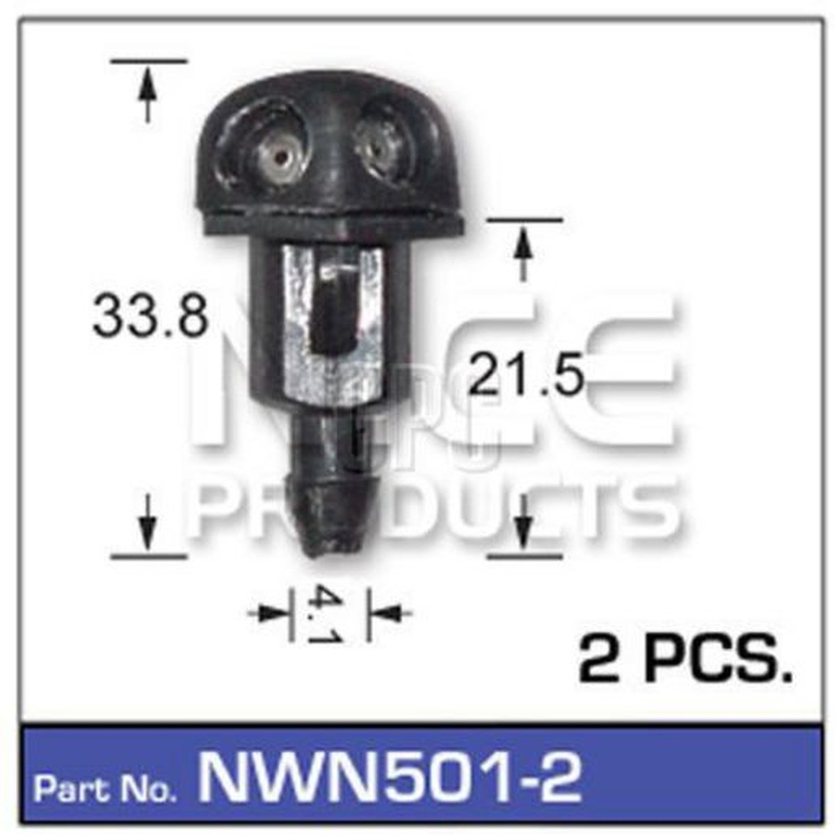 NICE Windscreen Washer Jet (Pair) NWN501-2