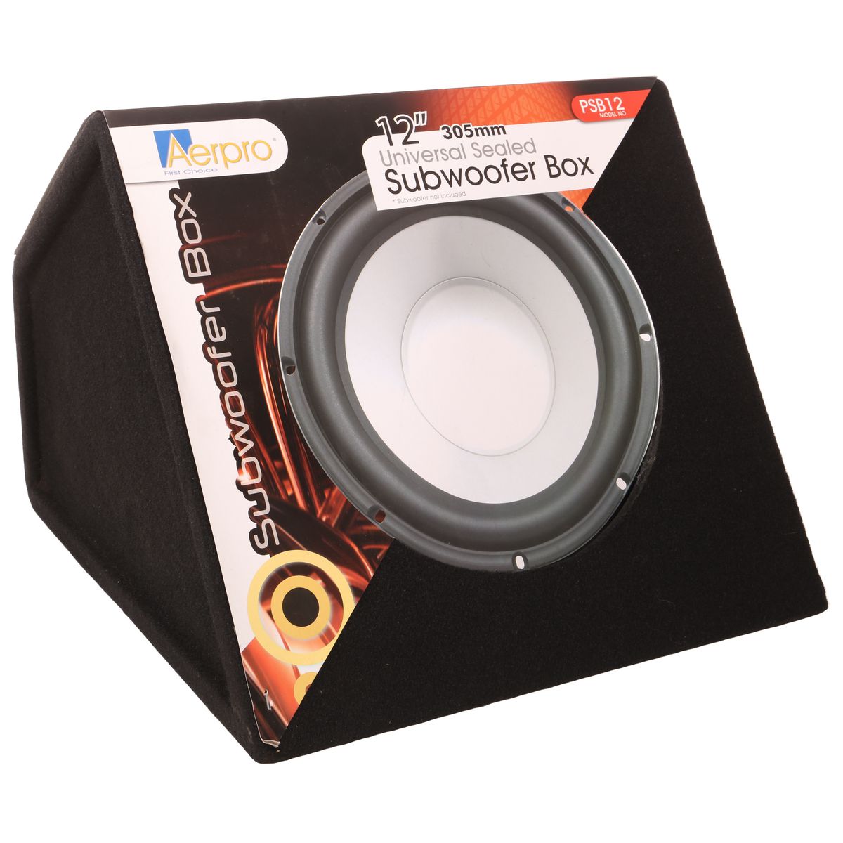 Aerpro Sealed Subwoofer Enclosure PSB12