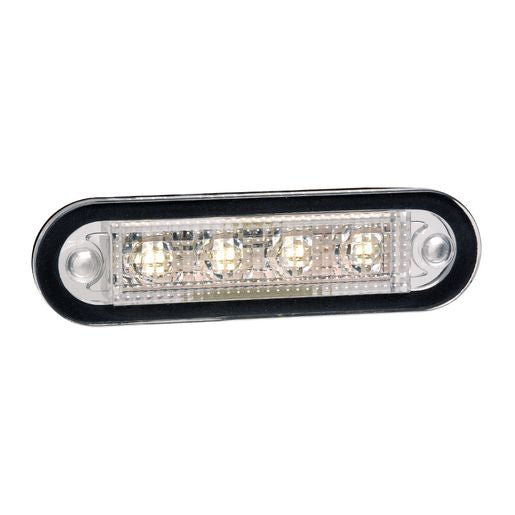 Narva Front Marker Light Clear Led 9 To 33V 90811
