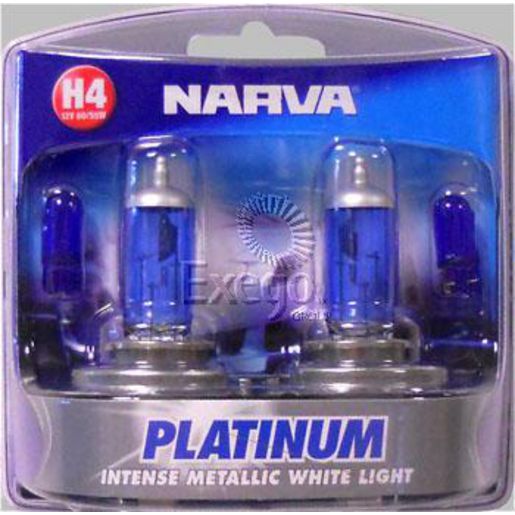 Narva H1 P14.5S Platinum Globe 12V 55W - 2 Pce 48460BL2