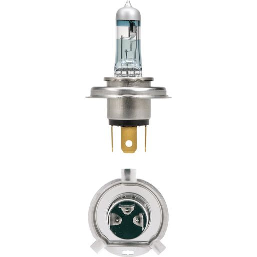 Narva H4 Globe 12V 60/55W Blue Plus 90 2 Pack 48532BL2