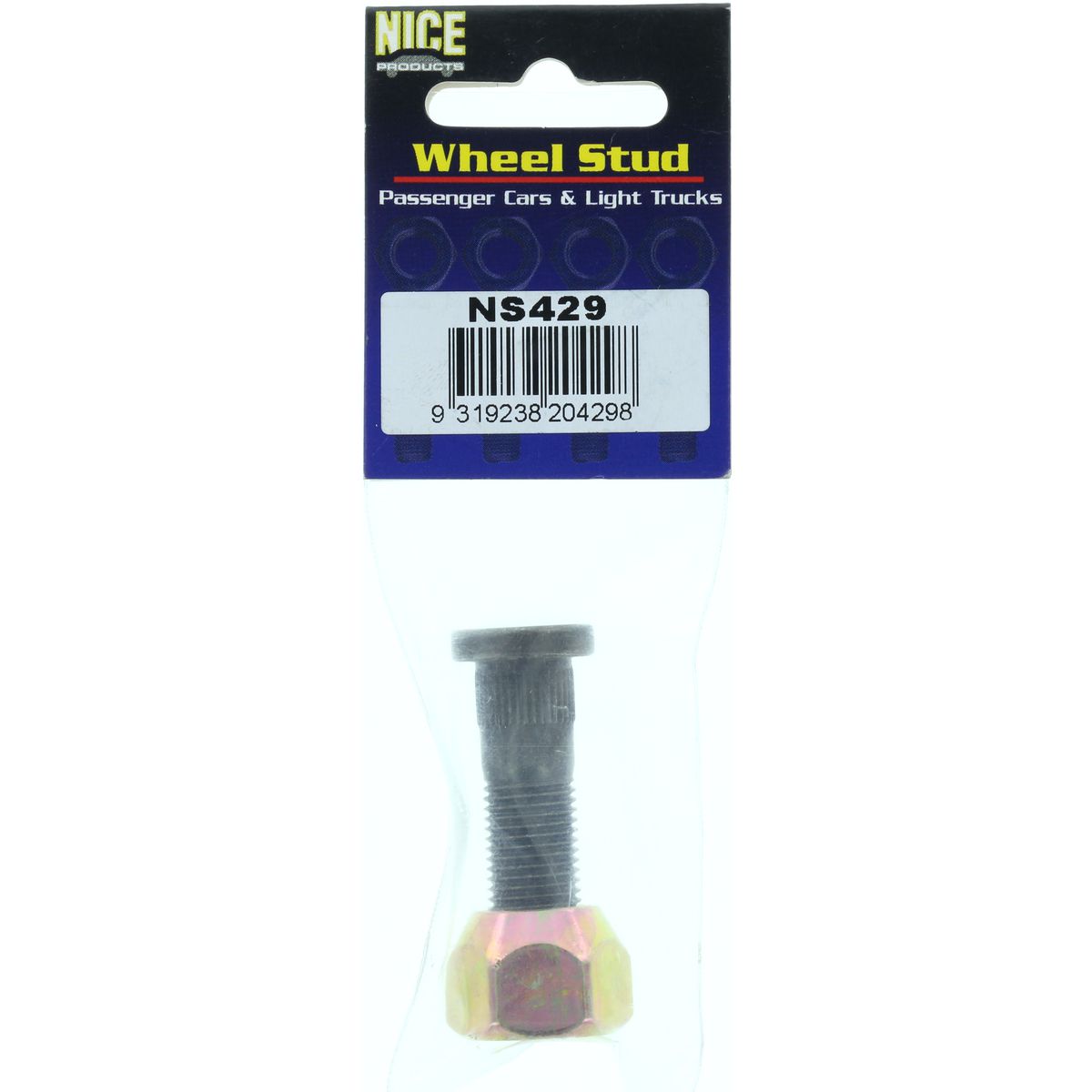 NICE Wheel Stud & Nut M12x1.25 37mm NS429