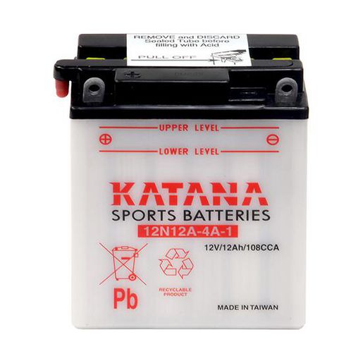 Katana 12V 12Ah Motorcycle Battery 12N12A-4A-1 150050
