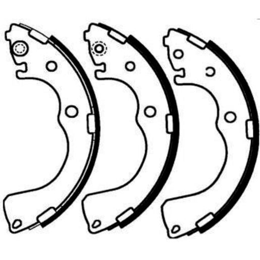Brake Bonders Brake Shoe 245mm N1845