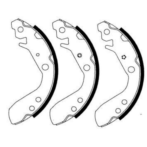 Brake Bonders Brake Shoe 180mm N1849