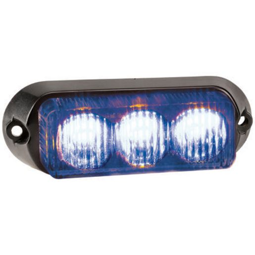 Narva LED Beacon / Strobe Blue 12V Permanent Mount 85210B