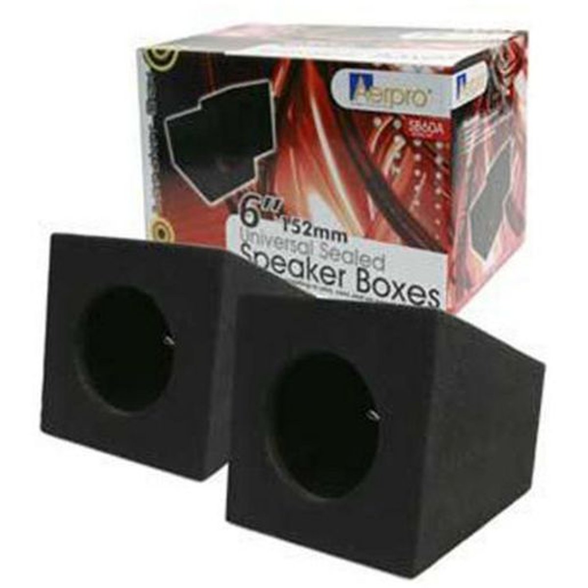 Aerpro Speaker Box Sealed 6" 152mm SB60A