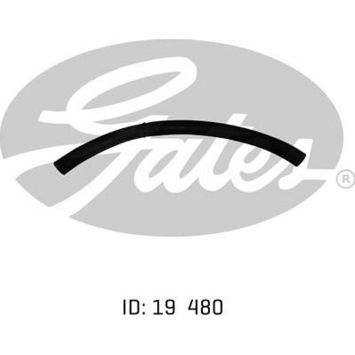 Gates Radiator Hose 02-1210